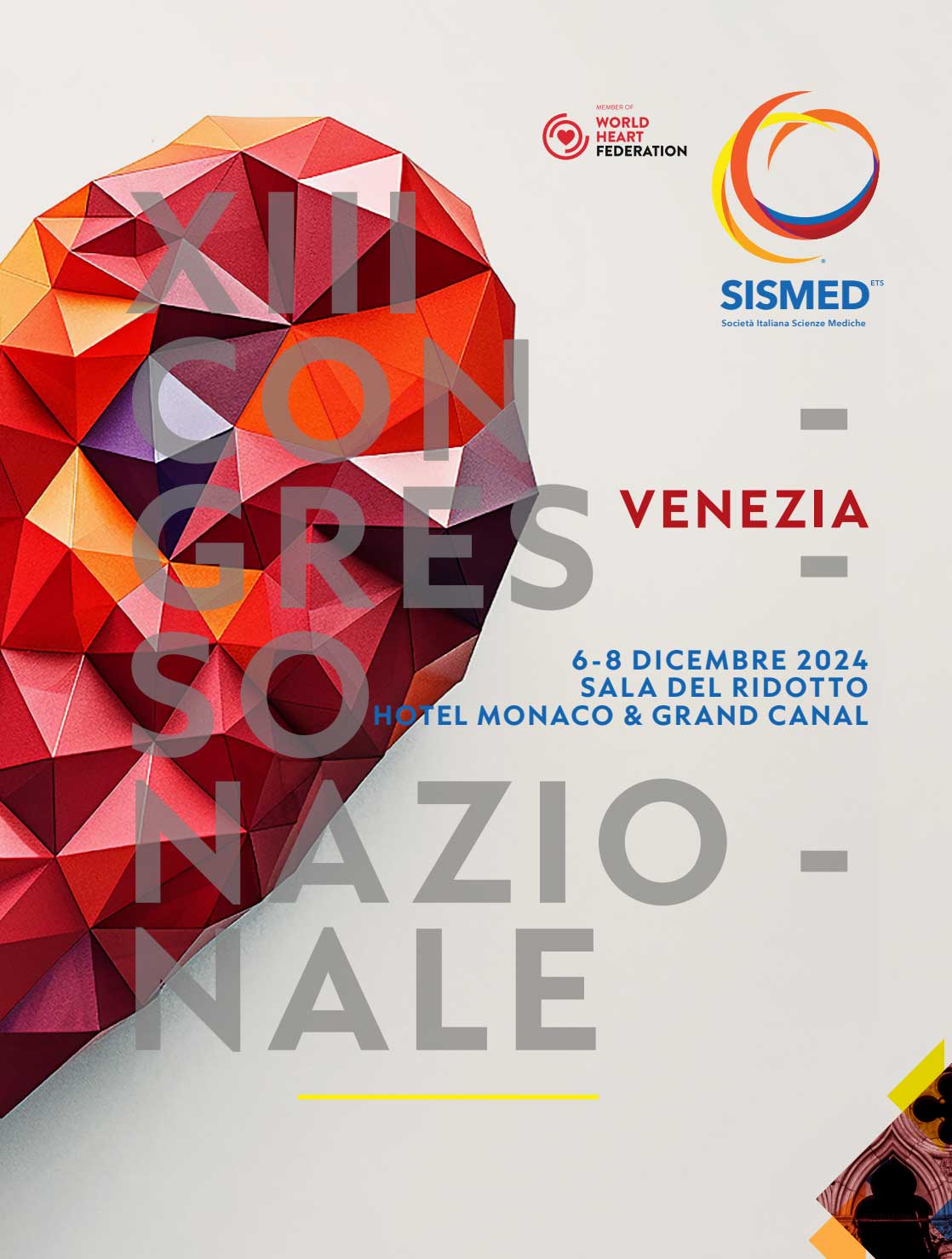 XIII Congresso Nazionale Sismed 2024